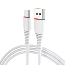 CABLE USB MICRO USB QUICK CHARGE BLANC